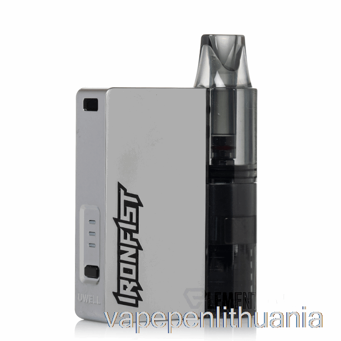 Uwell Caliburn & Ironfist L 16w Pod System Metalic Silver Vape Skystis